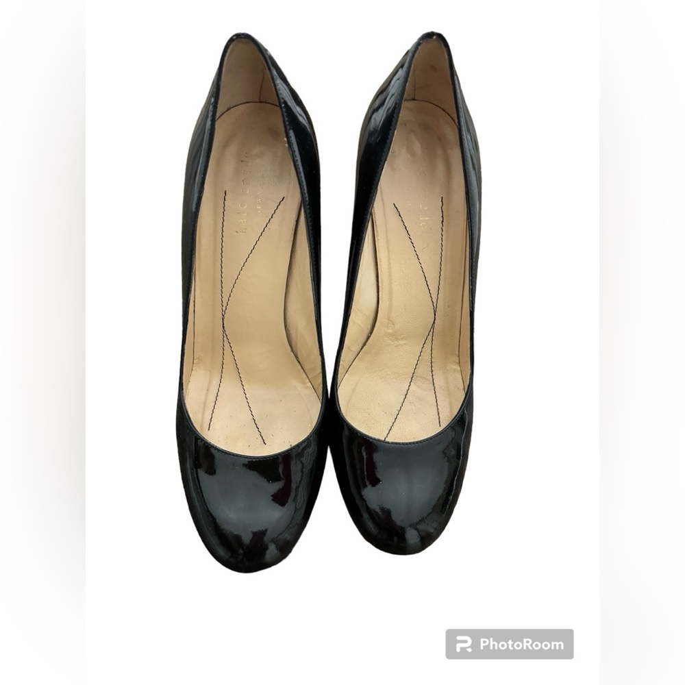 Kate Spade Round Toe Patent Pump